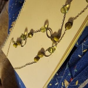 Multicolored dressy necklace